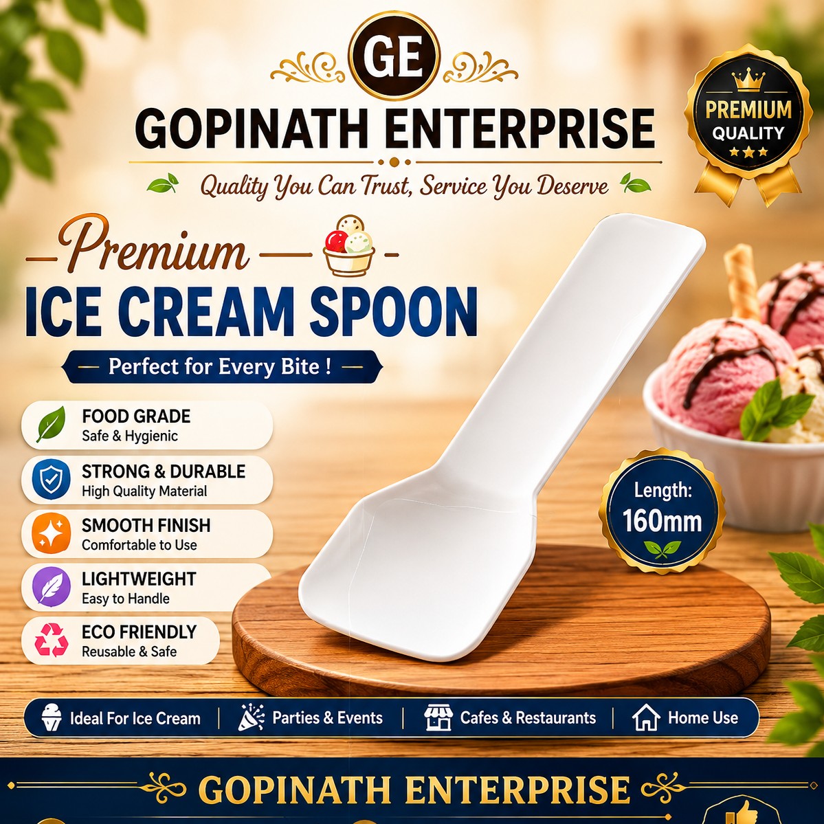 Ice Cream Spoon