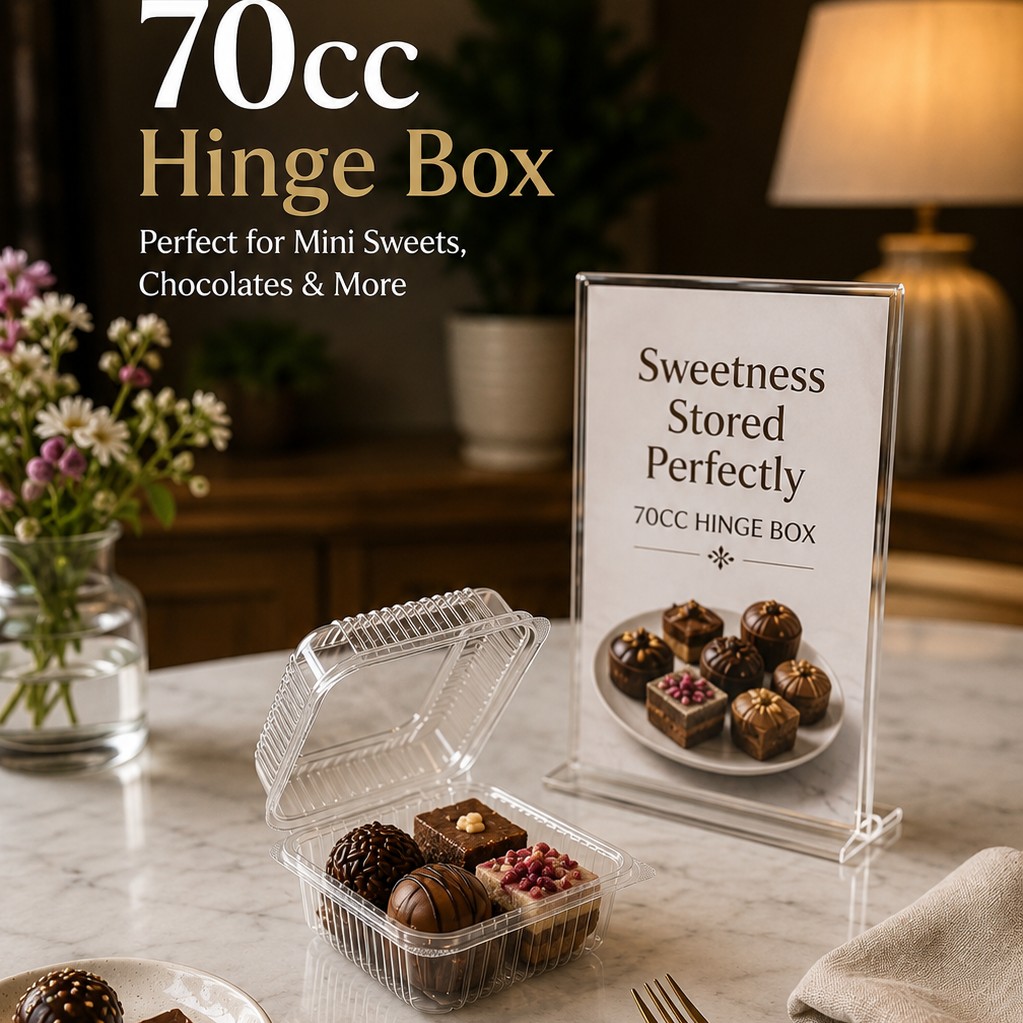 Hinged Box 70 CC