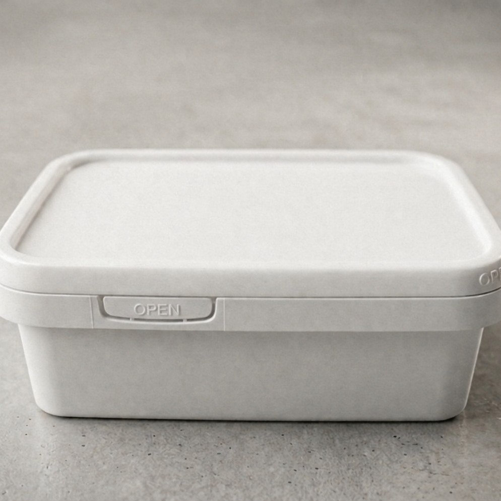 Rectangular Temper Lock (Sweet Box) 250 ML Milky