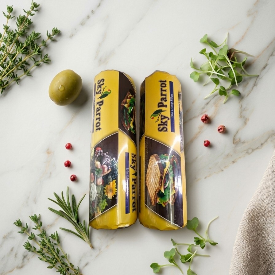 yellow Food Grade 30 Meter Cling Film